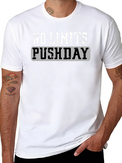 No Limits Pushday Black T-Shirt