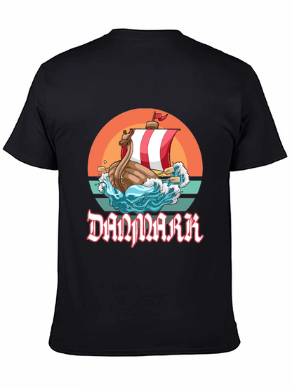Denmark Viking Ship T-Shirt