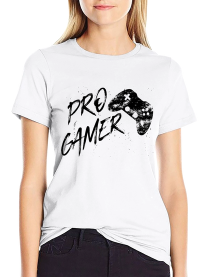 Pro Gamer Black T-Shirt - Controller Graphic