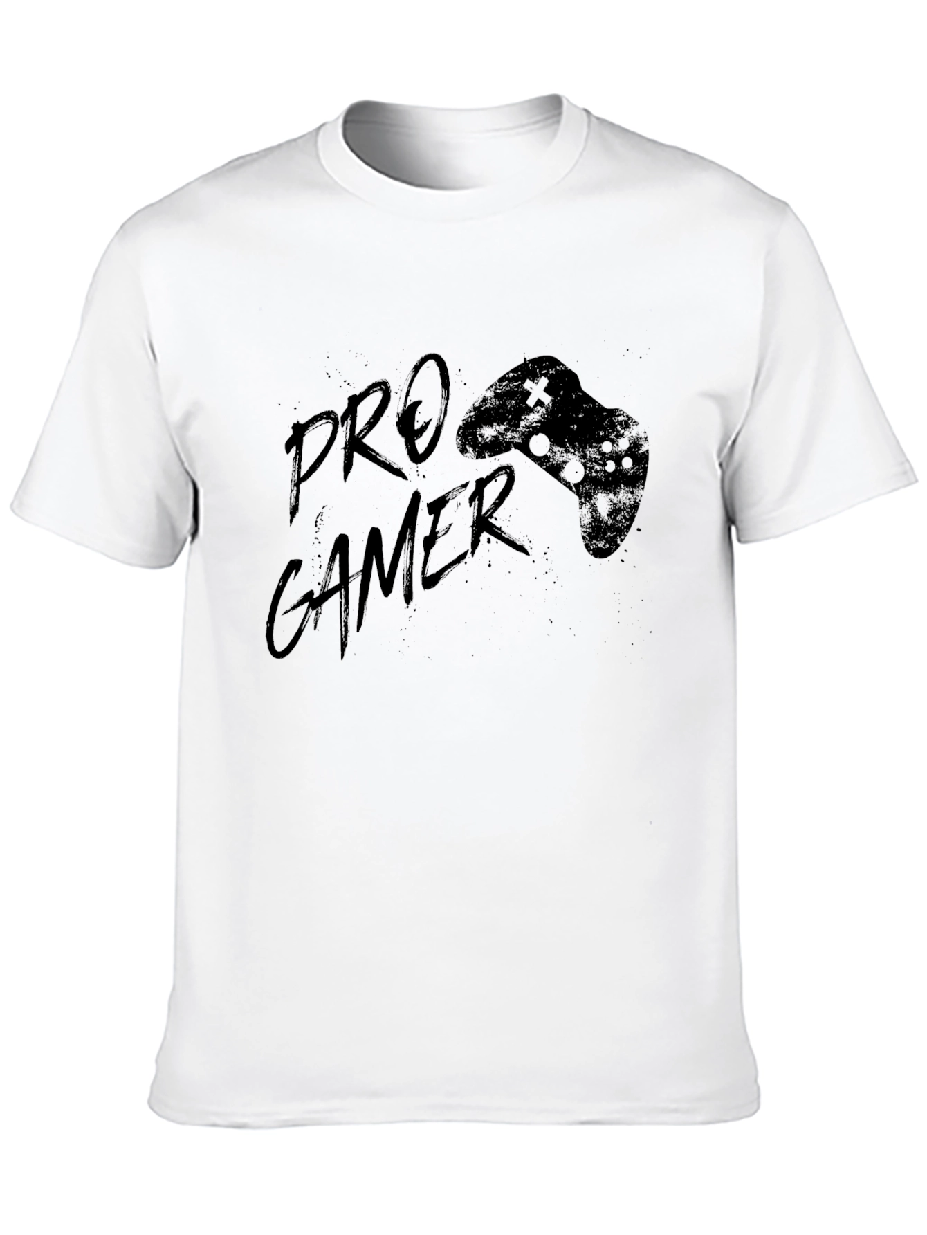 Pro Gamer Black T-Shirt - Controller Graphic