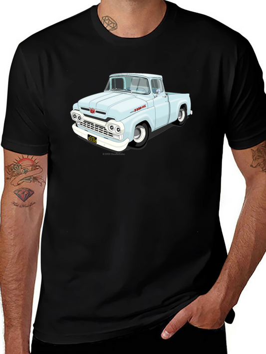 Classic Truck Graphic Tee - Black