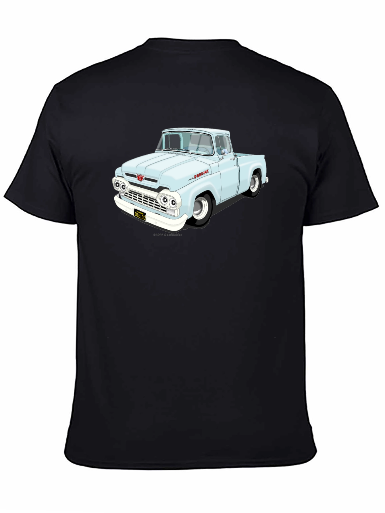Classic Truck Graphic Tee - Black