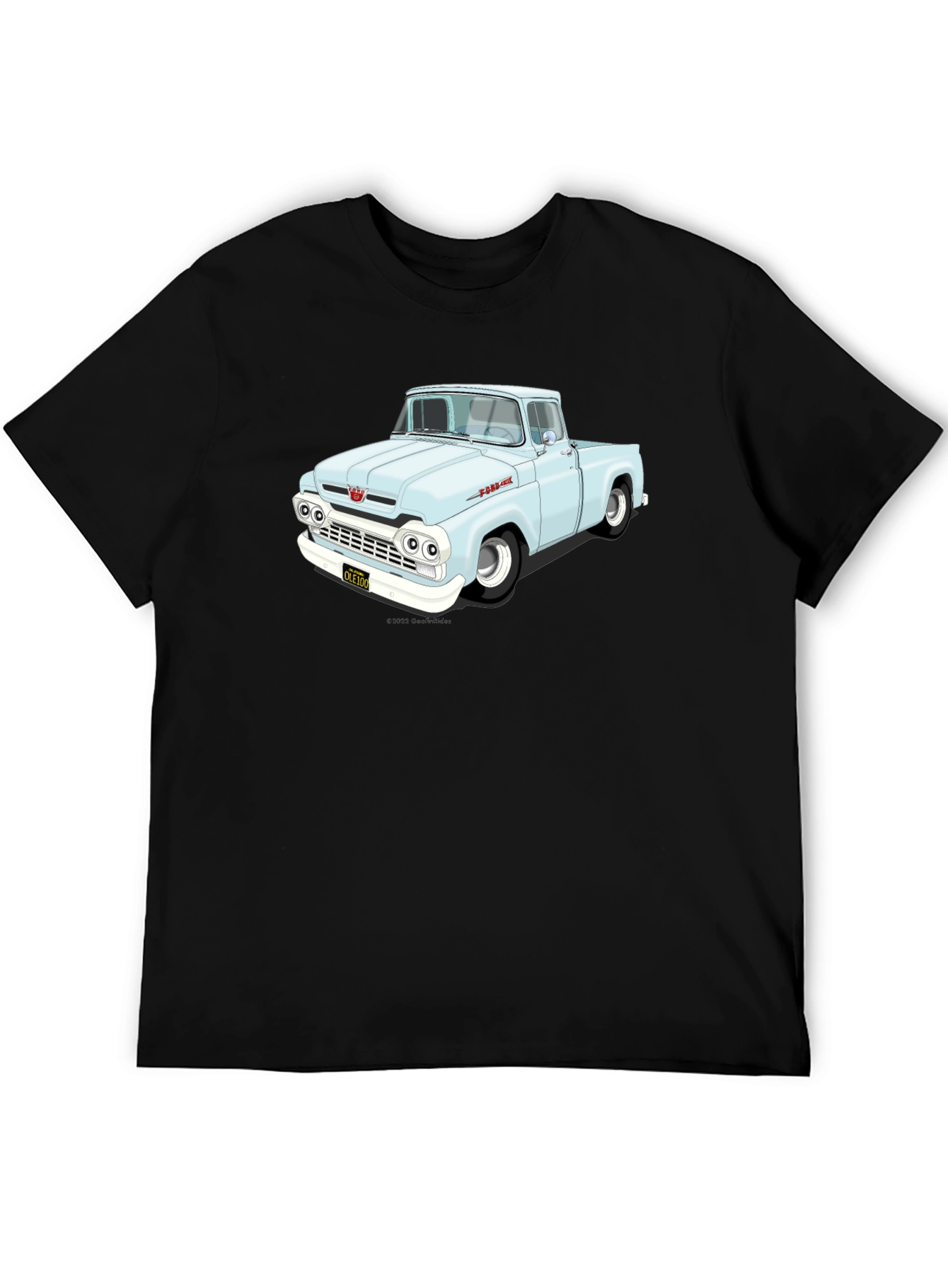 Classic Truck Graphic Tee - Black