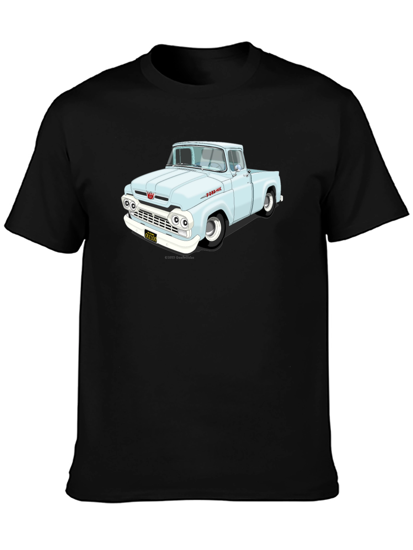 Classic Truck Graphic Tee - Black
