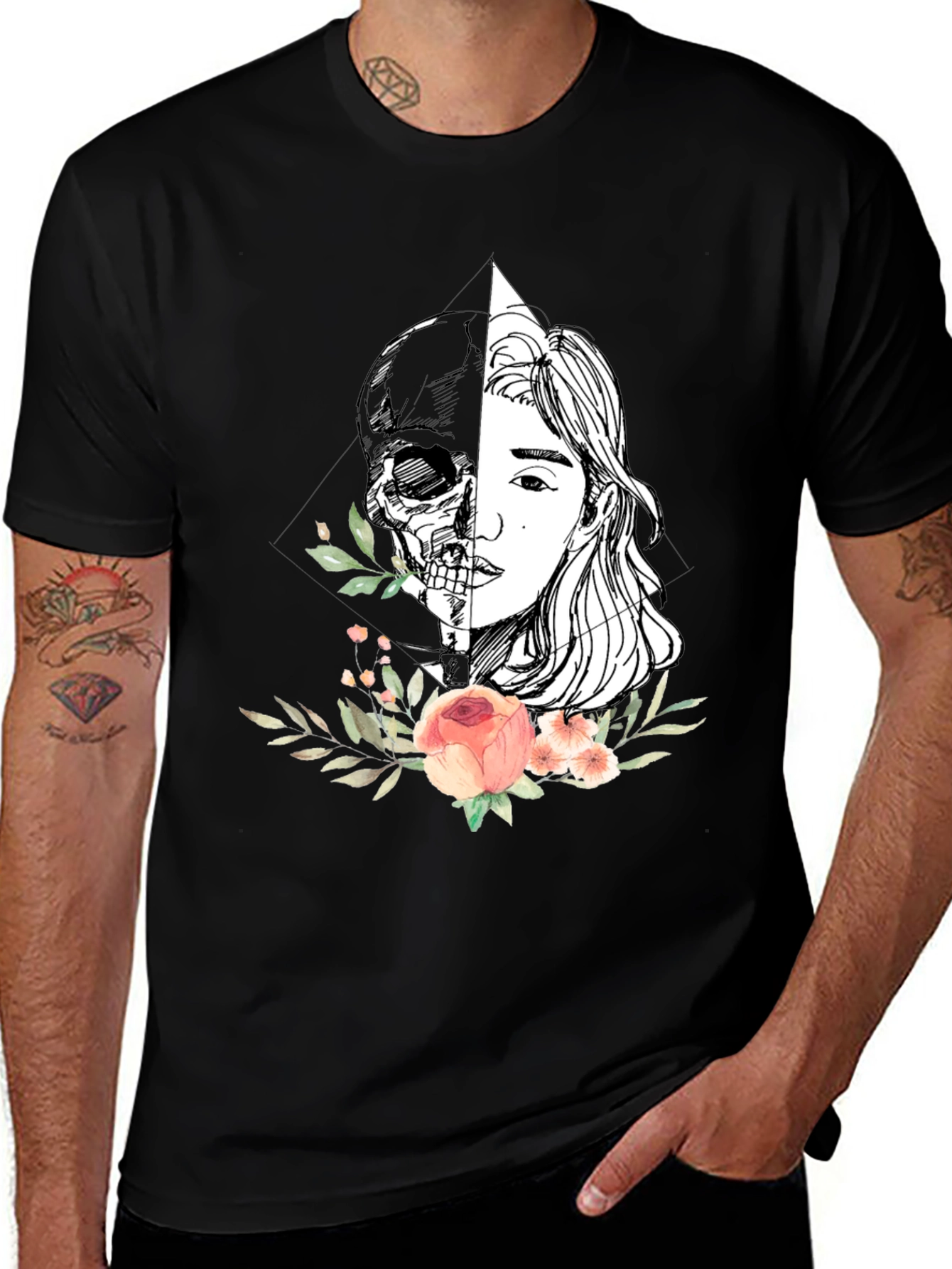 Skull and Beauty T-Shirt
