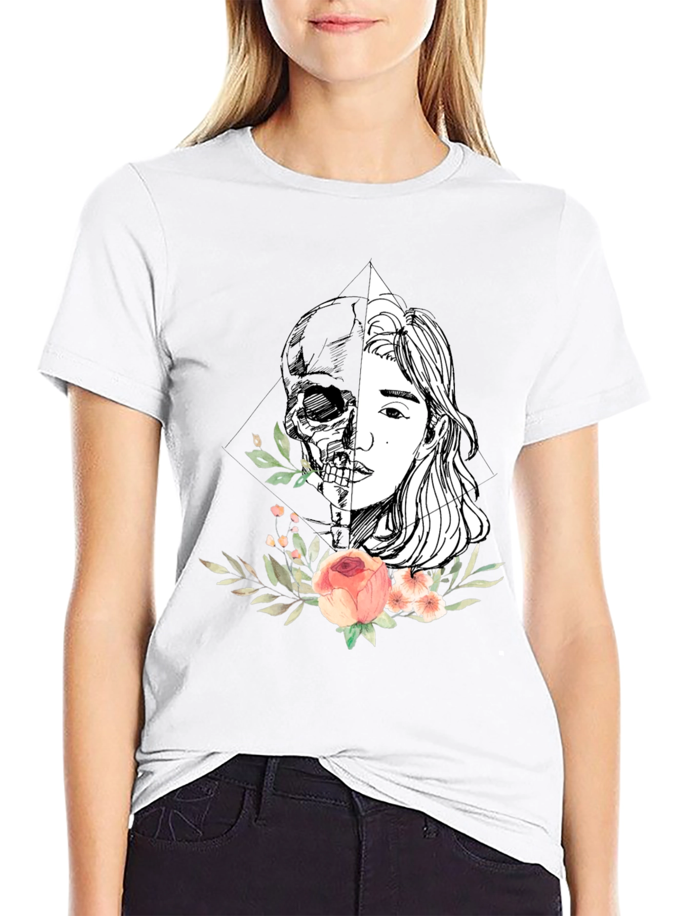 Skull and Beauty T-Shirt