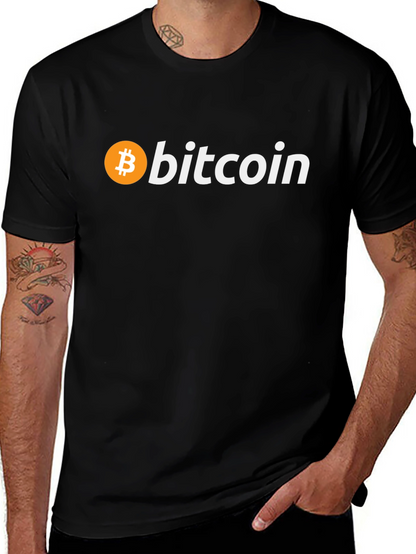 Bitcoin Logo T-Shirt - Crypto Currency Tee