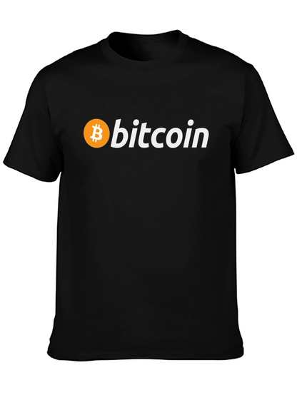 Bitcoin Logo T-Shirt - Crypto Currency Tee