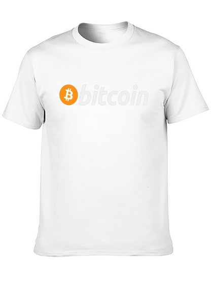 Bitcoin Logo T-Shirt - Crypto Currency Tee