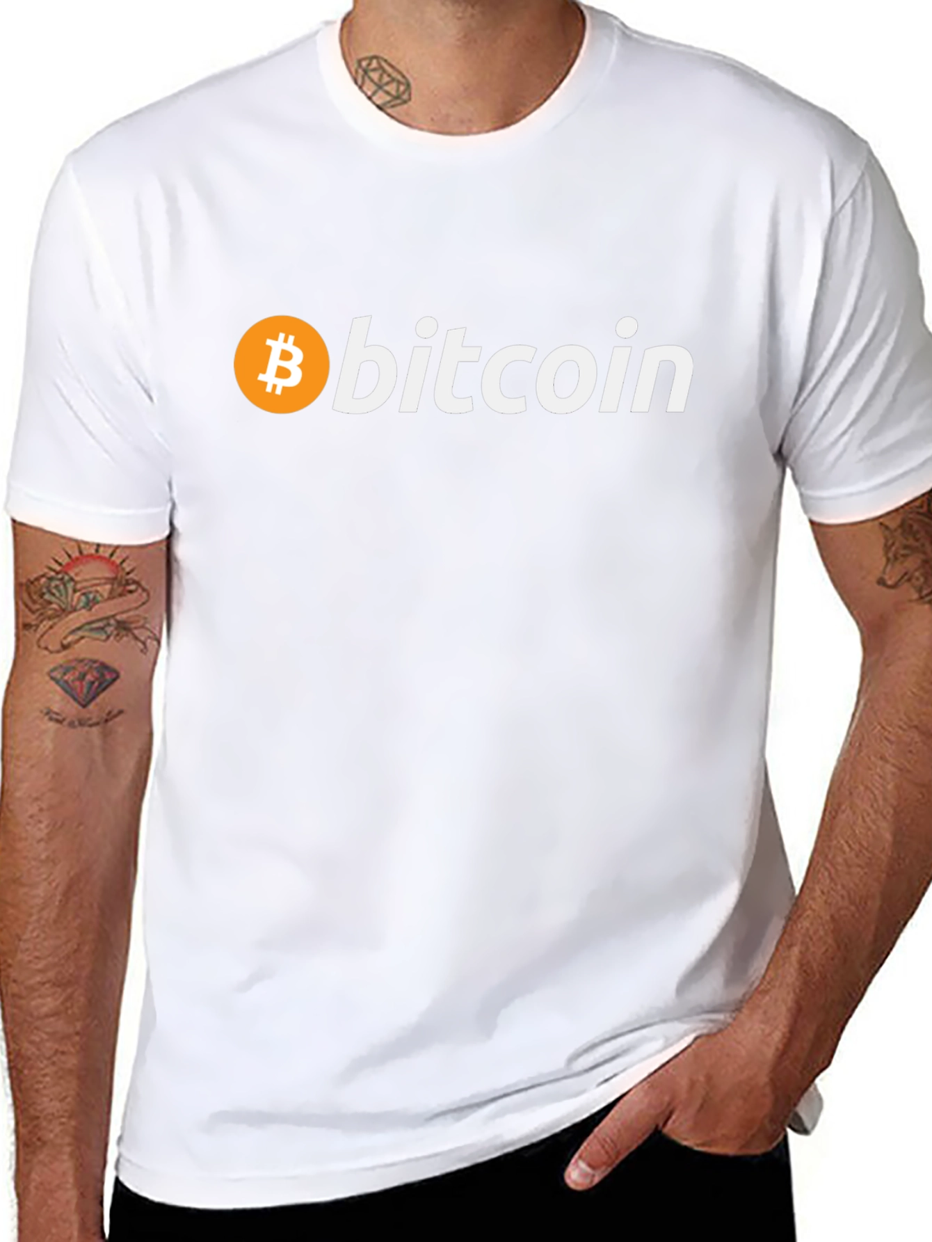 Bitcoin Logo T-Shirt - Crypto Currency Tee