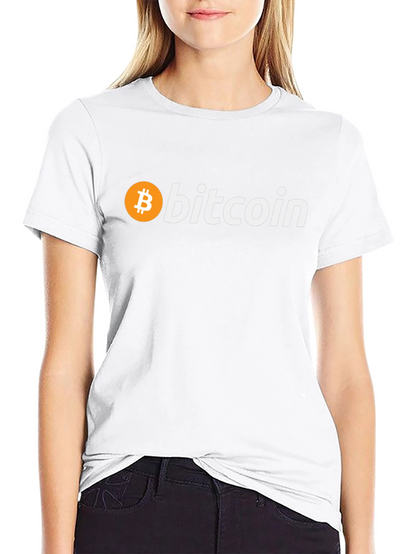 Bitcoin Logo T-Shirt - Crypto Currency Tee