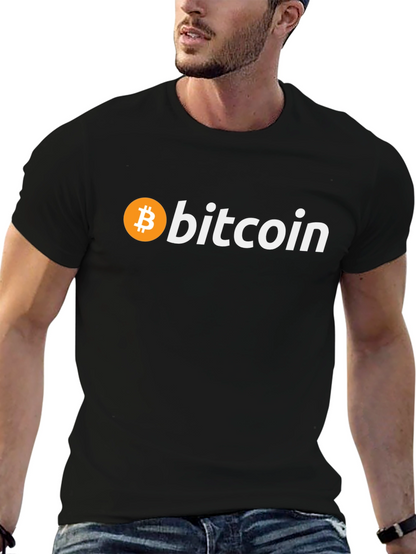 Bitcoin Logo T-Shirt - Crypto Currency Tee