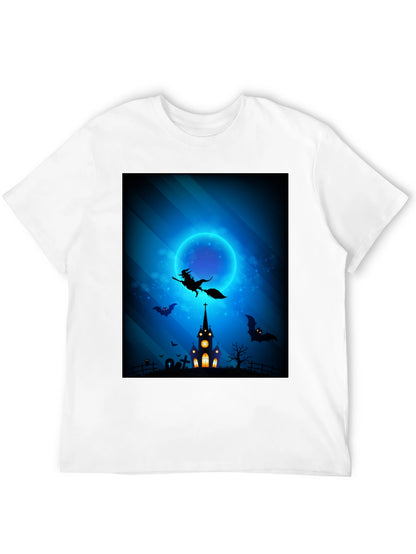 Halloween Witch T-Shirt: Spooky Night Design