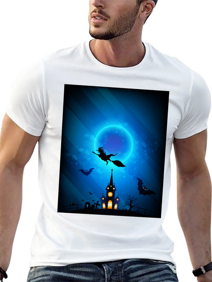 Halloween Witch T-Shirt: Spooky Night Design