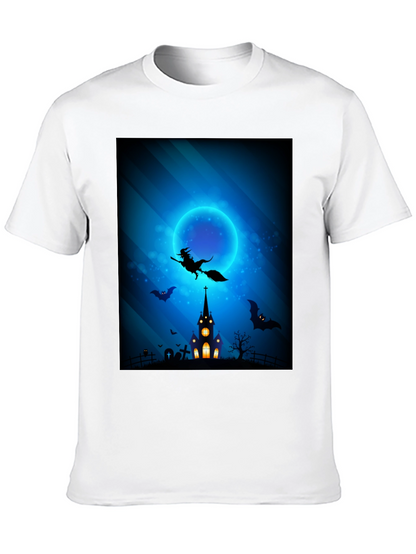 Halloween Witch T-Shirt: Spooky Night Design