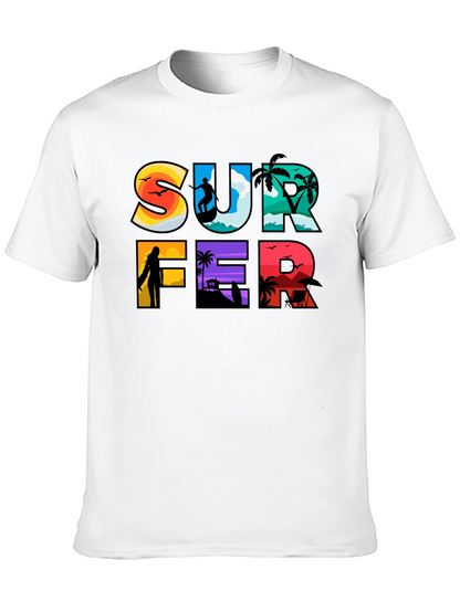 Surfer Graphic Tee | Beach Lifestyle T-Shirt