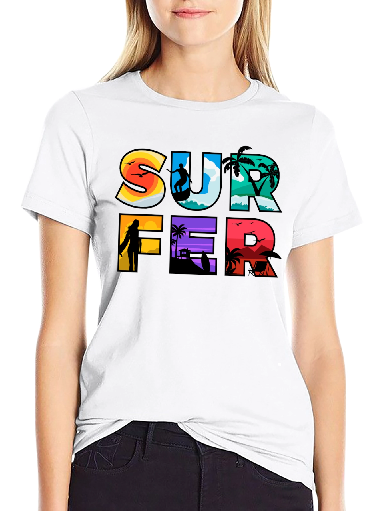 Surfer Graphic Tee | Beach Lifestyle T-Shirt