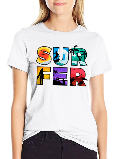 Surfer Graphic Tee | Beach Lifestyle T-Shirt