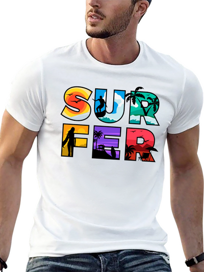 Surfer Graphic Tee | Beach Lifestyle T-Shirt