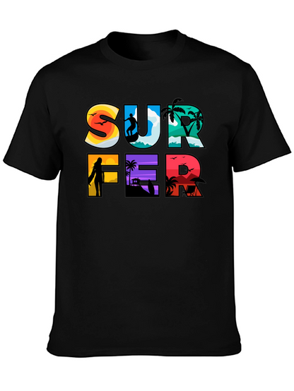 Surfer Graphic Tee | Beach Lifestyle T-Shirt