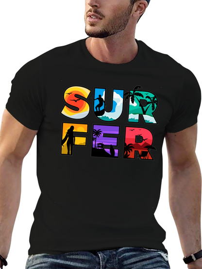 Surfer Graphic Tee | Beach Lifestyle T-Shirt