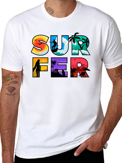 Surfer Graphic Tee | Beach Lifestyle T-Shirt