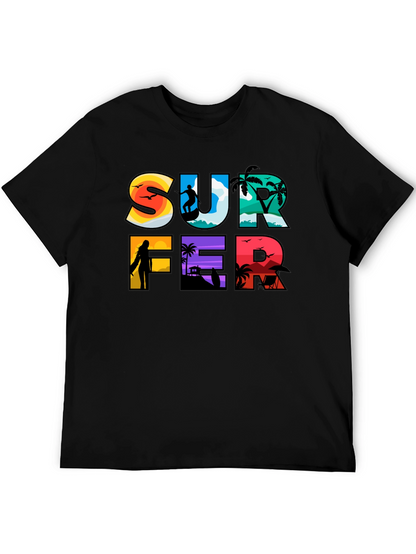 Surfer Graphic Tee | Beach Lifestyle T-Shirt