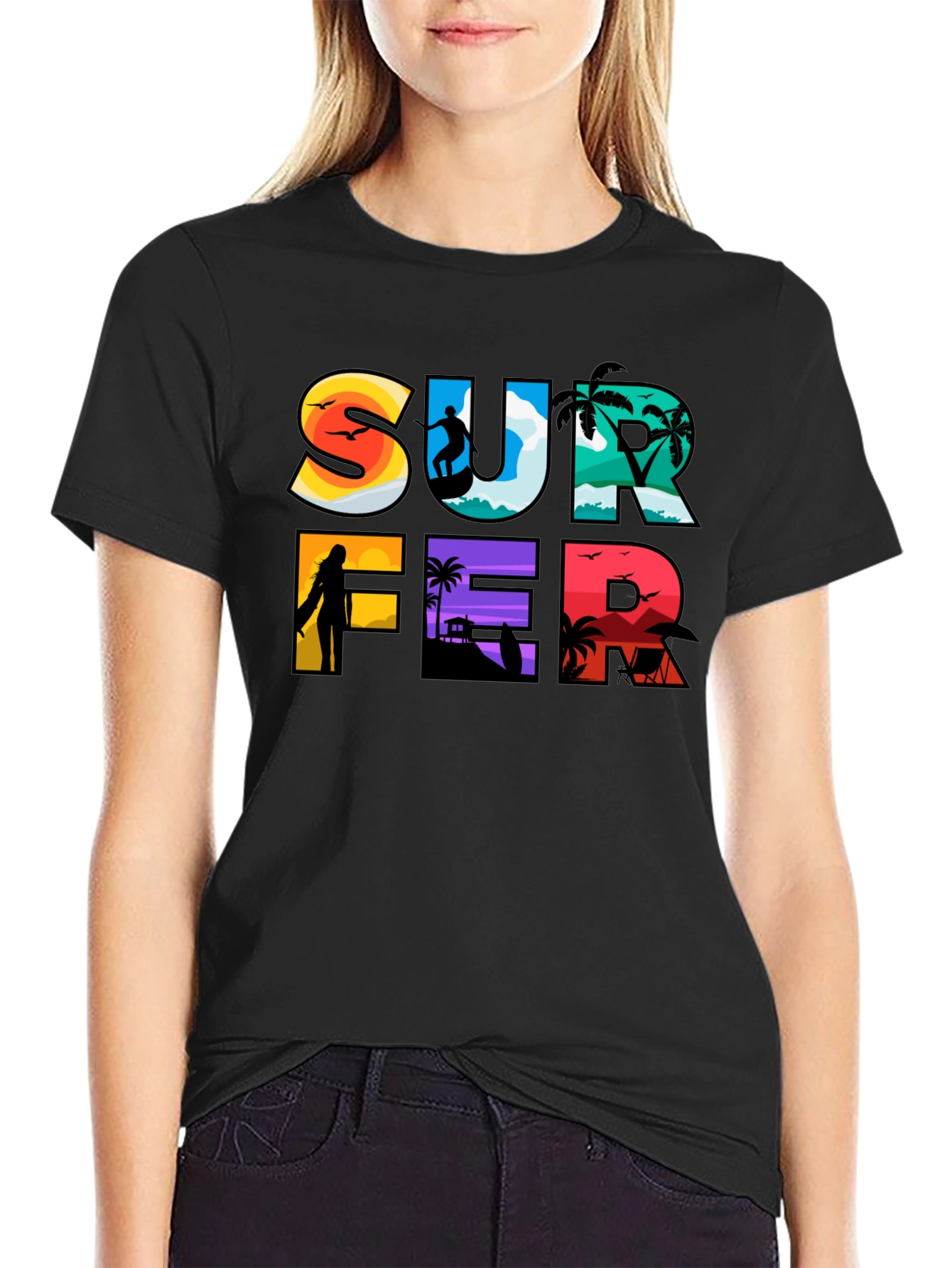 Surfer Graphic Tee | Beach Lifestyle T-Shirt