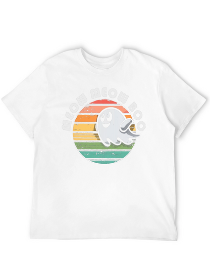 Meow Meow Boo Ghost Tee