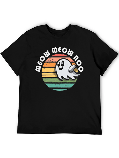 Meow Meow Boo Ghost Tee