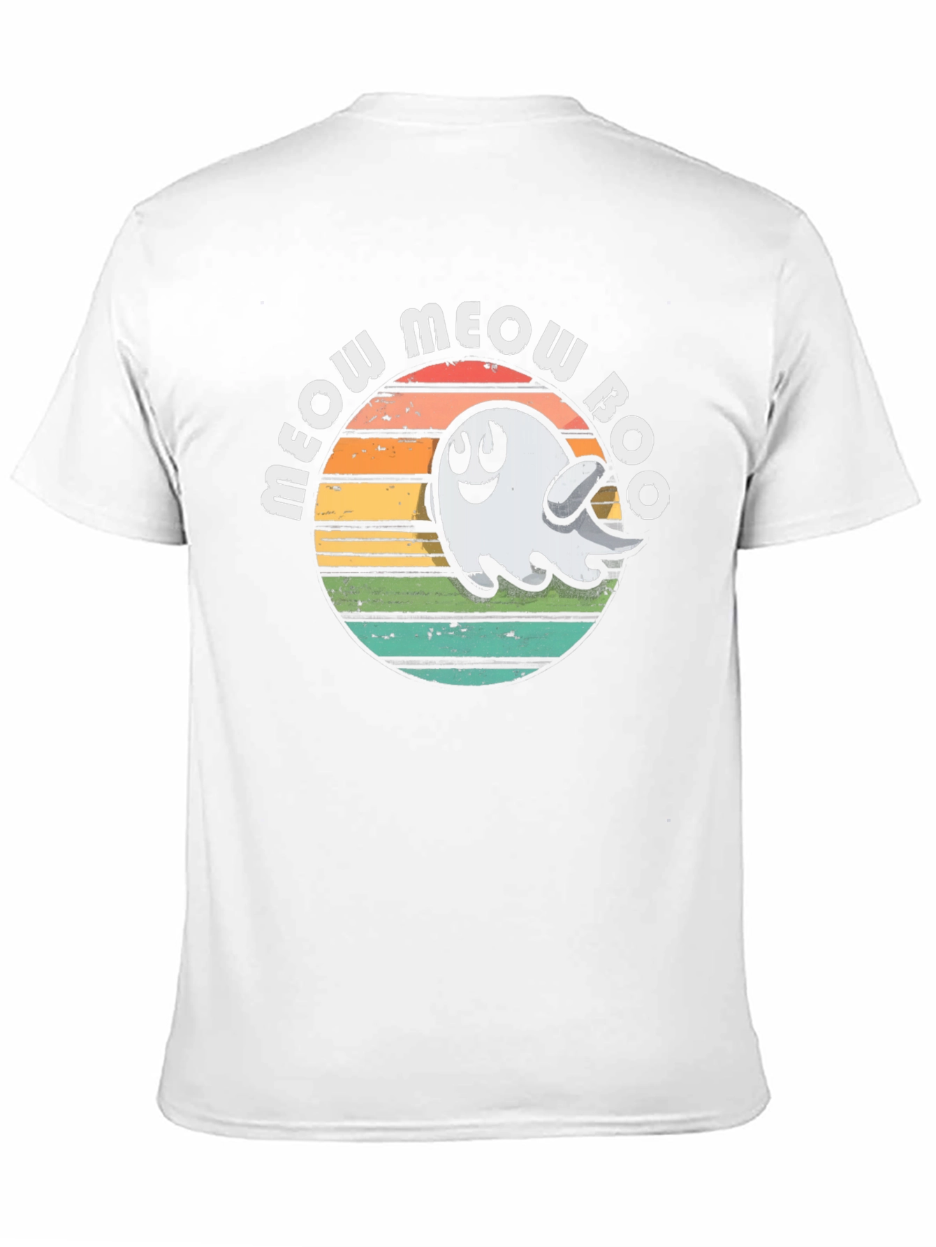 Meow Meow Boo Ghost Tee