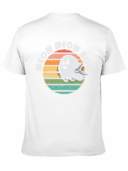 Meow Meow Boo Ghost Tee