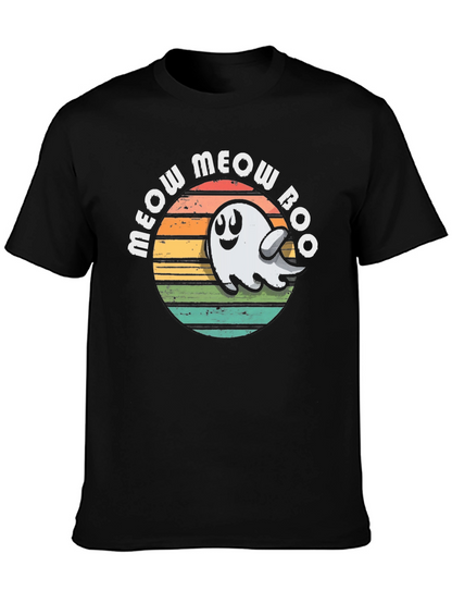 Meow Meow Boo Ghost Tee