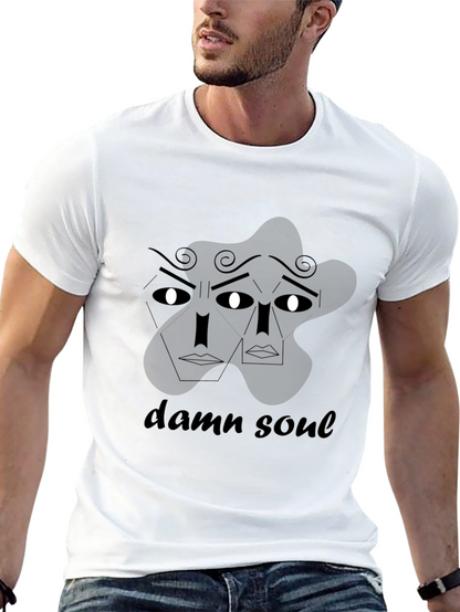 Damn Soul Graphic T-Shirt - Dark Humor Apparel