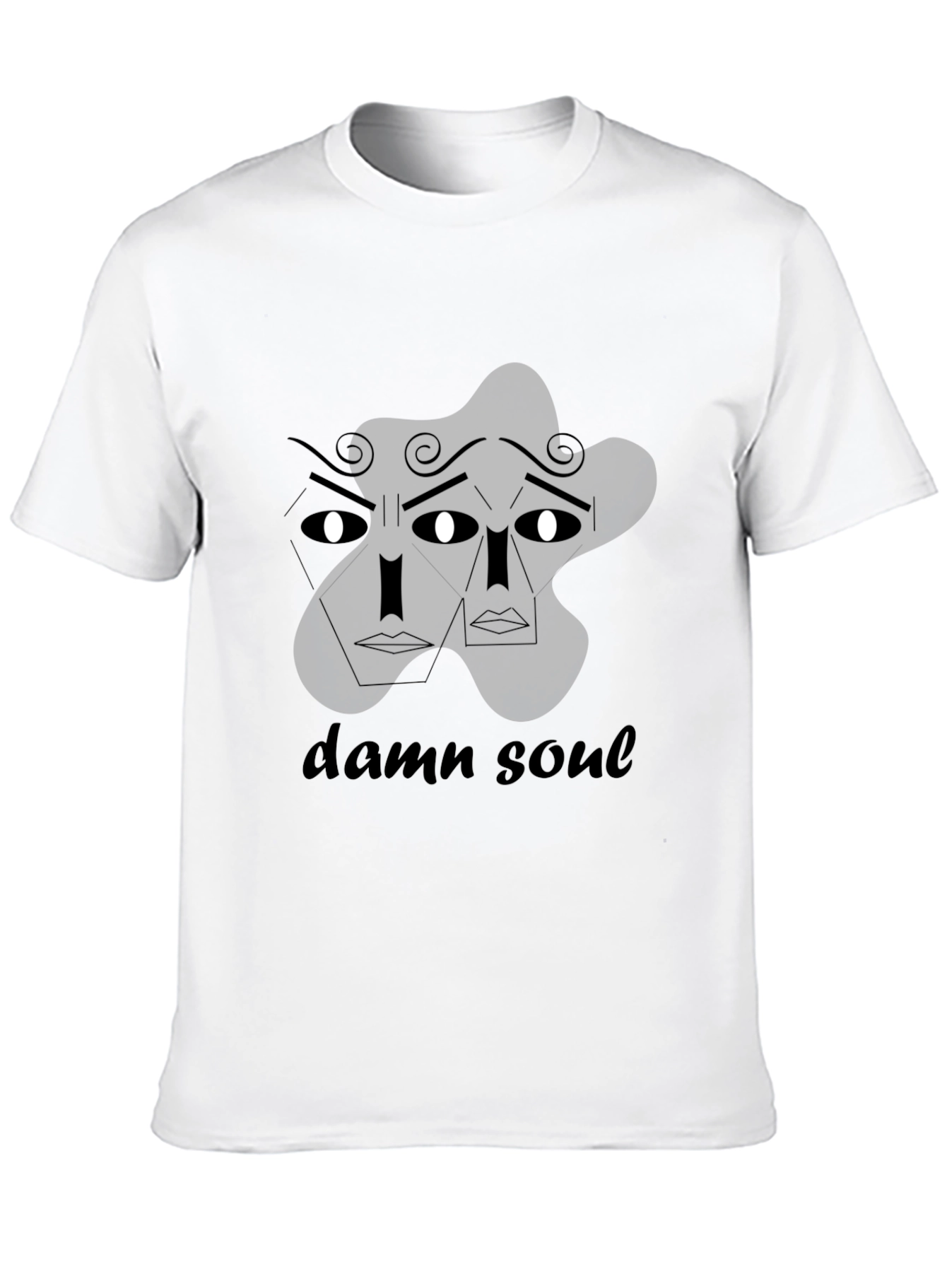 Damn Soul Graphic T-Shirt - Dark Humor Apparel