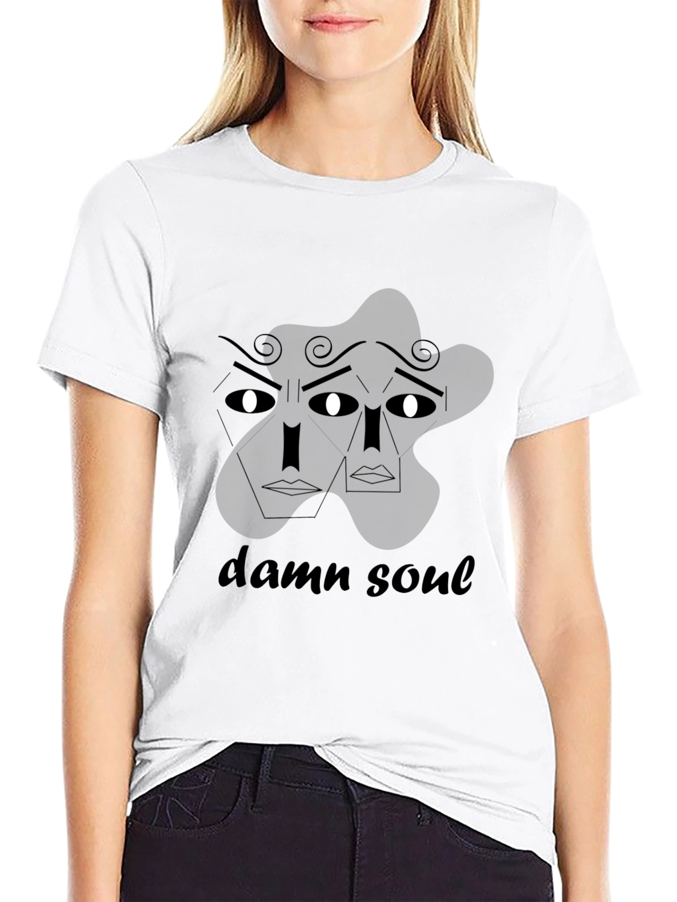 Damn Soul Graphic T-Shirt - Dark Humor Apparel