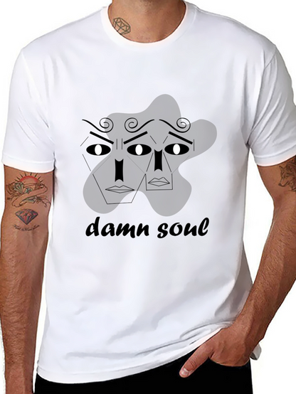 Damn Soul Graphic T-Shirt - Dark Humor Apparel