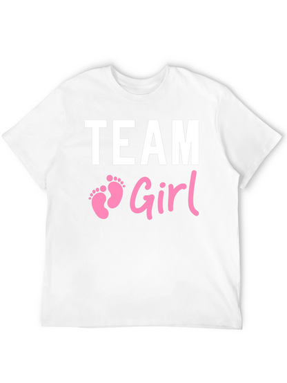 Team Girl Baby Shower T-Shirt