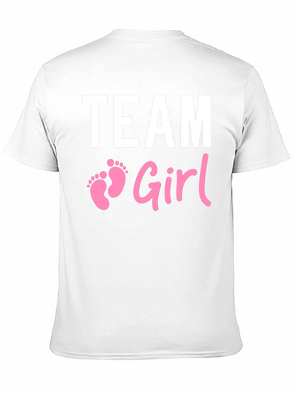 Team Girl Baby Shower T-Shirt