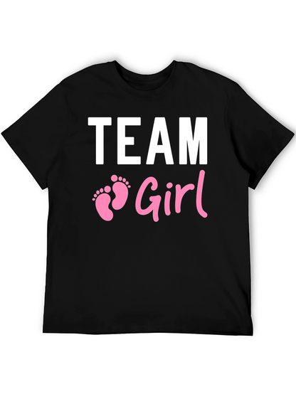 Team Girl Baby Shower T-Shirt