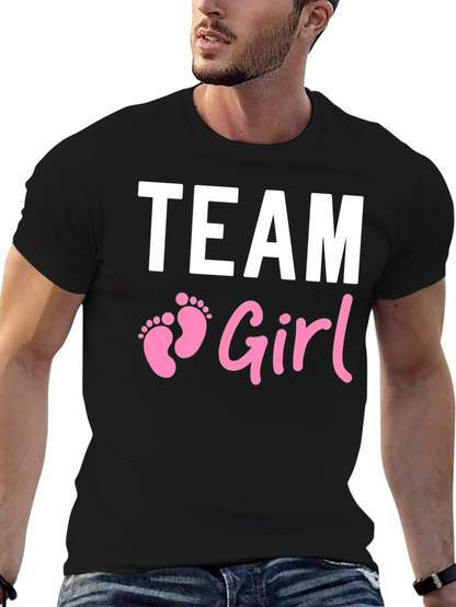 Team Girl Baby Shower T-Shirt