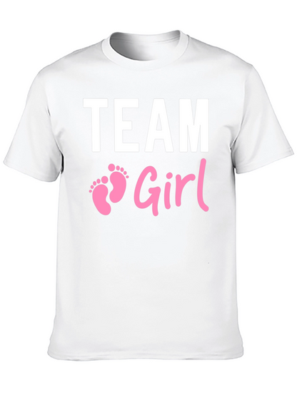 Team Girl Baby Shower T-Shirt