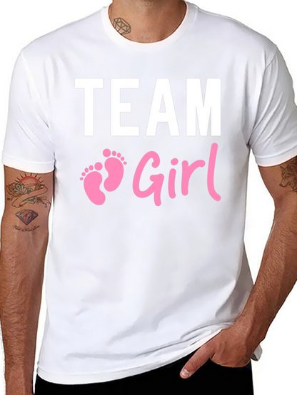 Team Girl Baby Shower T-Shirt
