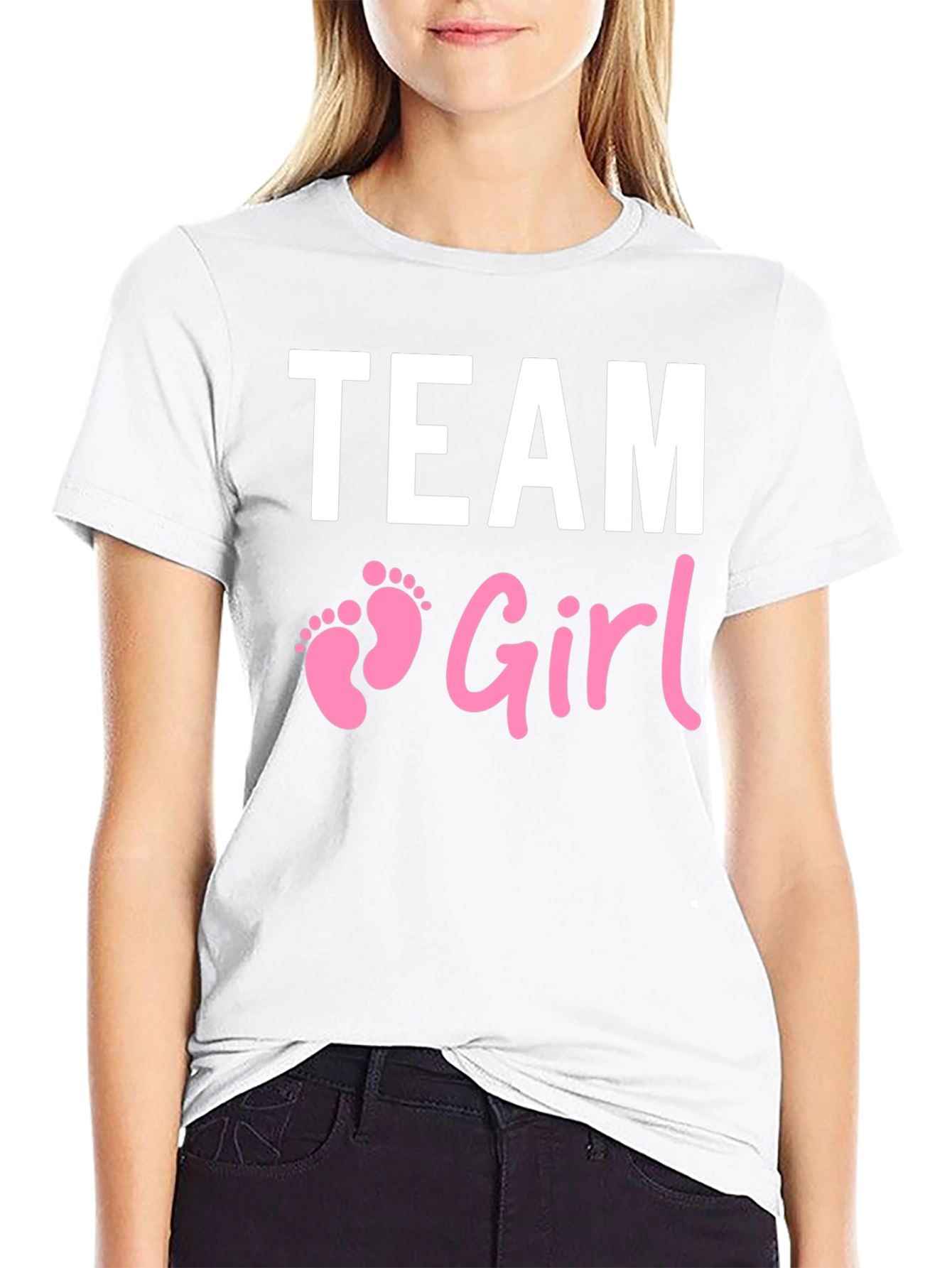 Team Girl Baby Shower T-Shirt