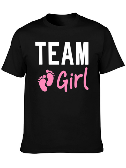 Team Girl Baby Shower T-Shirt