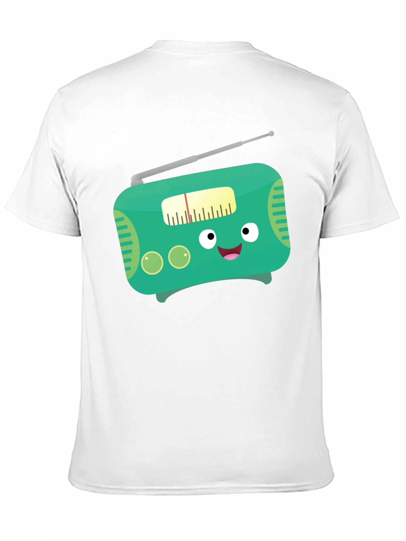 Funny Cartoon Radio Graphic Tee
