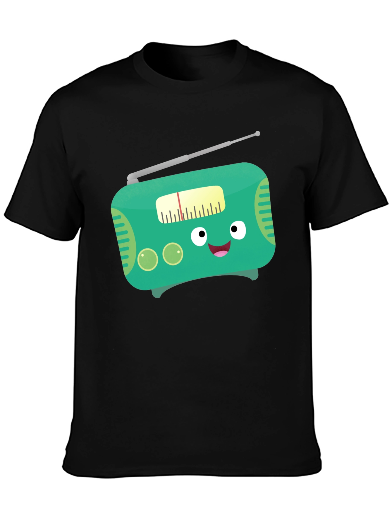 Funny Cartoon Radio Graphic Tee
