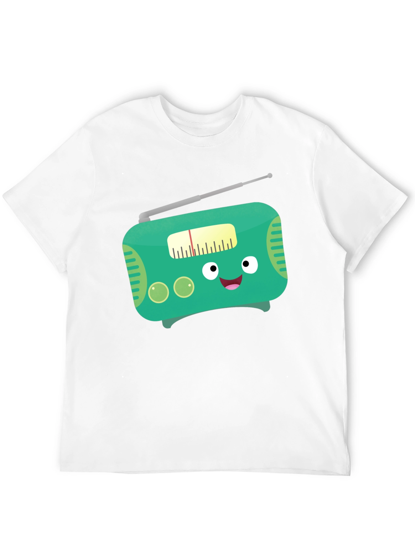 Funny Cartoon Radio Graphic Tee