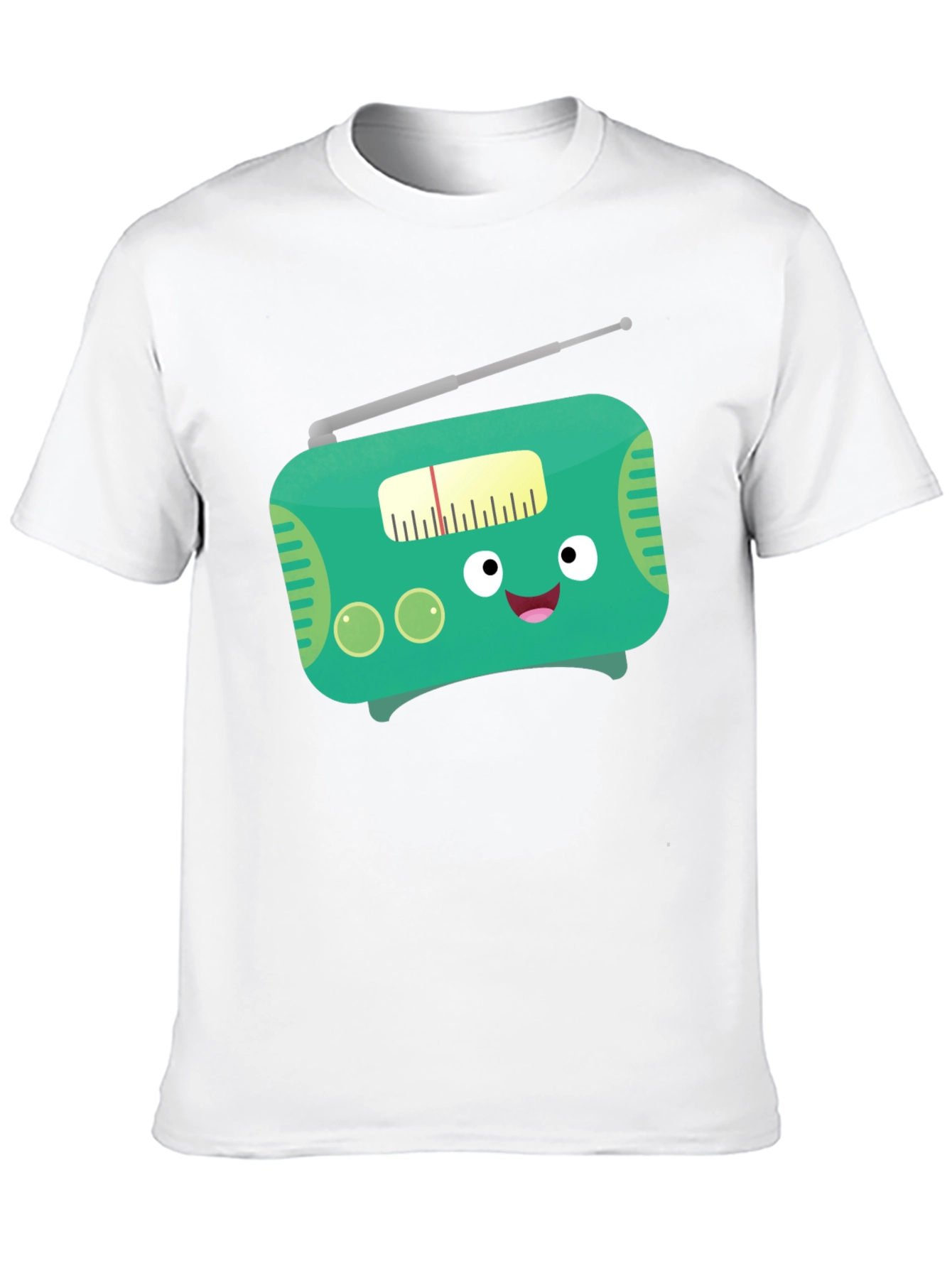Funny Cartoon Radio Graphic Tee