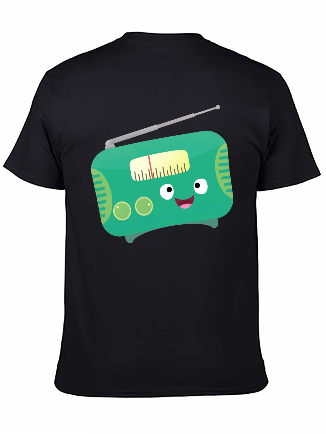 Funny Cartoon Radio Graphic Tee